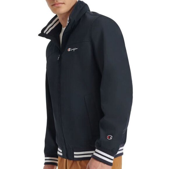 Champion Men's Water Resistant Varsity Bomber Jacket NEW - Picture 5 of 5